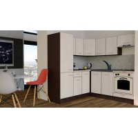 Bucatarie de Colt GENA NEW 9 ST. 190-200, Cu Corp de Cuptor, Wenge / Decor K010