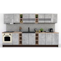 Bucatarie MARINA NEW 340 5C Wenge / Decor 4298