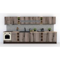 Bucatarie MARINA NEW 400 Wenge / Decor K366