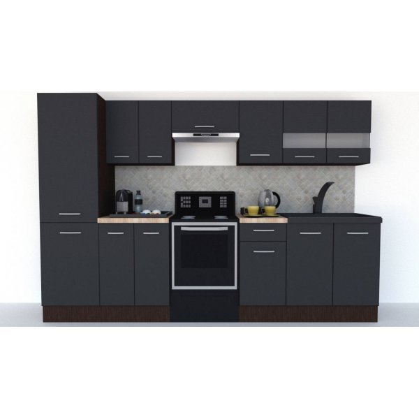 Bucatarie MARINA NEW 290 3A2 Wenge / Decor 0164