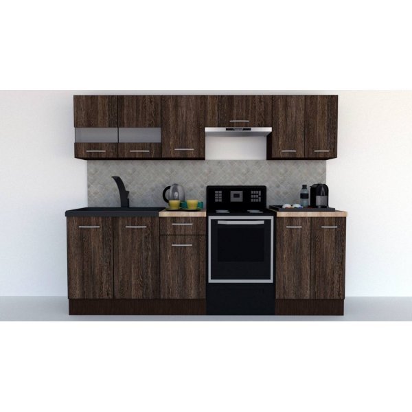 Bucatarie MARINA NEW A 240 Wenge / Decor 7648