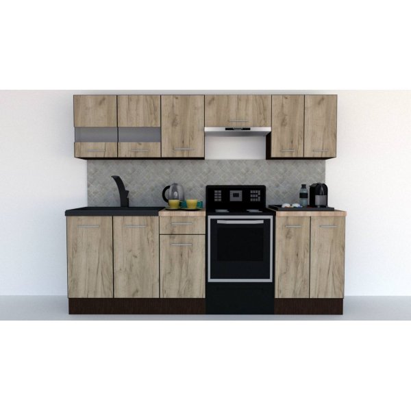 Bucatarie MARINA NEW A 240 Wenge / Decor K002