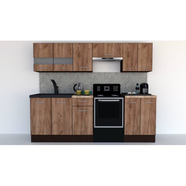 Bucatarie MARINA NEW A 240 Wenge / Decor K004