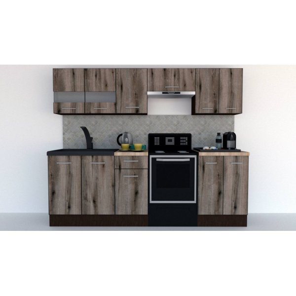 Bucatarie MARINA NEW A 240 Wenge / Decor K366