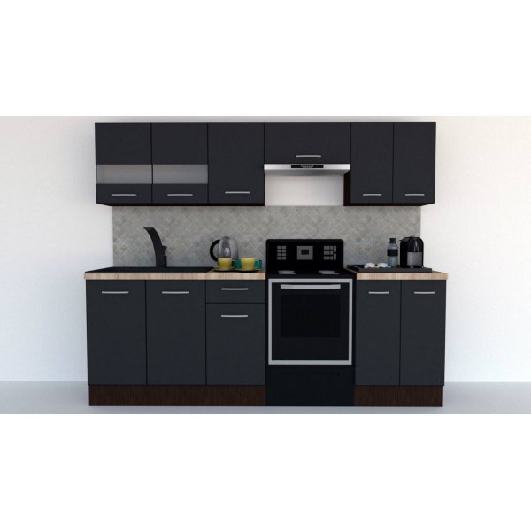 Bucatarie MARINA NEW B 240 Wenge / Decor 0164