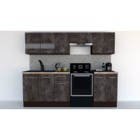 Bucatarie MARINA NEW B 240 Wenge / Decor 4299