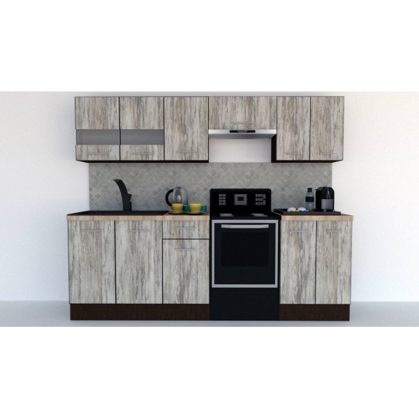 Bucatarie MARINA NEW B 240 Wenge / Decor K084