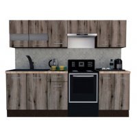 Bucatarie MARINA NEW B 240 Wenge / Decor K366