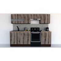 Bucatarie MARINA NEW B 240 Wenge / Decor K366