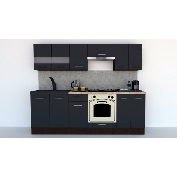 Bucatarie MARINA NEW 2A 240 Wenge / Decor 0164
