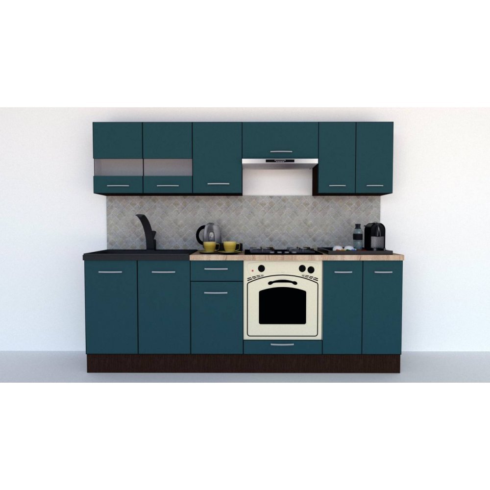 Bucatarie MARINA NEW 2A 240 Wenge / Decor 0244