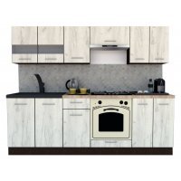Bucatarie MARINA NEW 2A 240 Wenge / Decor K001