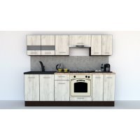 Bucatarie MARINA NEW 2A 240 Wenge / Decor K001