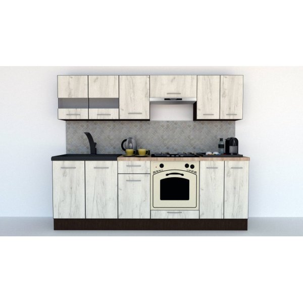 Bucatarie MARINA NEW 2A 240 Wenge / Decor K001