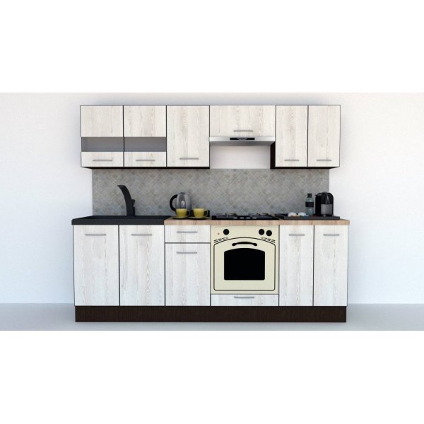 Bucatarie MARINA NEW 2A 240 Wenge / Decor K010
