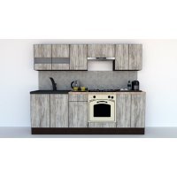 Bucatarie MARINA NEW 2A 240 Wenge / Decor K084