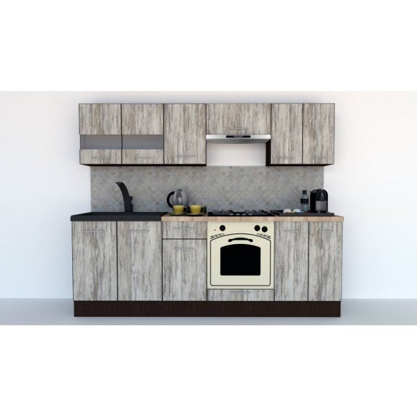 Bucatarie MARINA NEW 2A 240 Wenge / Decor K084