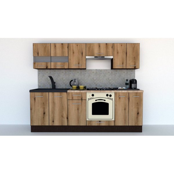 Bucatarie MARINA NEW 2A 240 Wenge / Decor K365