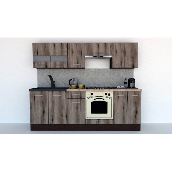 Bucatarie MARINA NEW 2A 240 Wenge / Decor K366