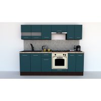 Bucatarie MARINA NEW 240 2B Wenge / Decor 0244