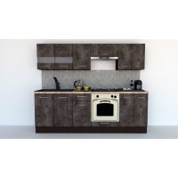 Bucatarie MARINA NEW 240 2B Wenge / Decor 4299