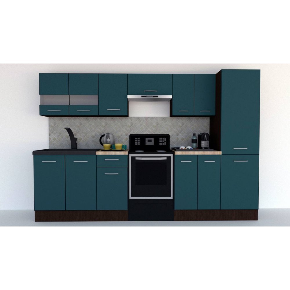 Bucatarie MARINA NEW 290 3A1 Wenge / Decor 0244