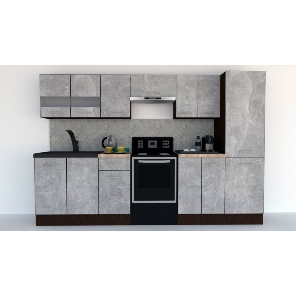Bucatarie MARINA NEW 290 3A1 Wenge / Decor 4298