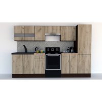 Bucatarie MARINA NEW 290 3A1 Wenge / Decor K002
