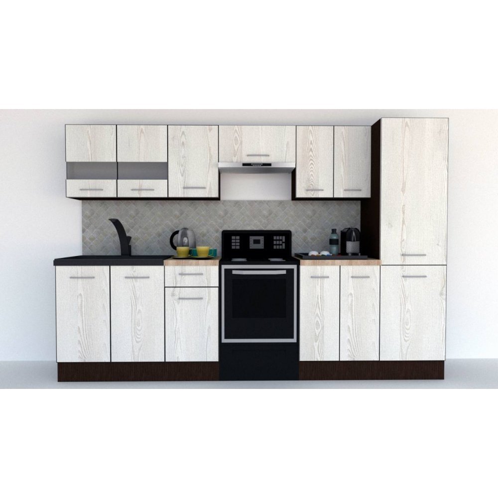 Bucatarie MARINA NEW 290 3A1 Wenge / Decor K010