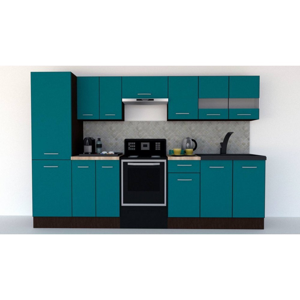 Bucatarie MARINA NEW 290 3A2 Wenge / Decor 0245