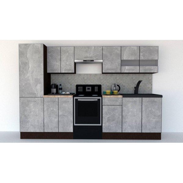 Bucatarie MARINA NEW 290 3A2 Wenge / Decor 4298