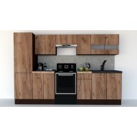 Bucatarie MARINA NEW 290 3A2 Wenge / Decor K004