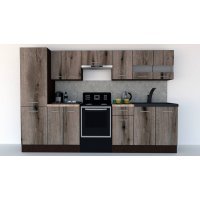 Bucatarie MARINA NEW 290 3A2 Wenge / Decor K366