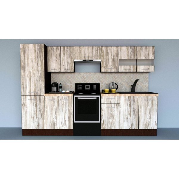 Bucatarie MARINA NEW 290 3B1 Wenge / Decor K084