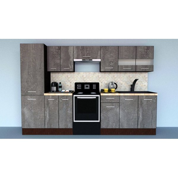 Bucatarie MARINA NEW 290 3B1 Wenge / Decor K352