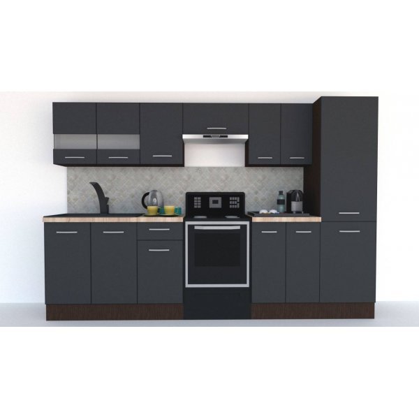 Bucatarie MARINA NEW 290 3B2 Wenge / Decor 0164