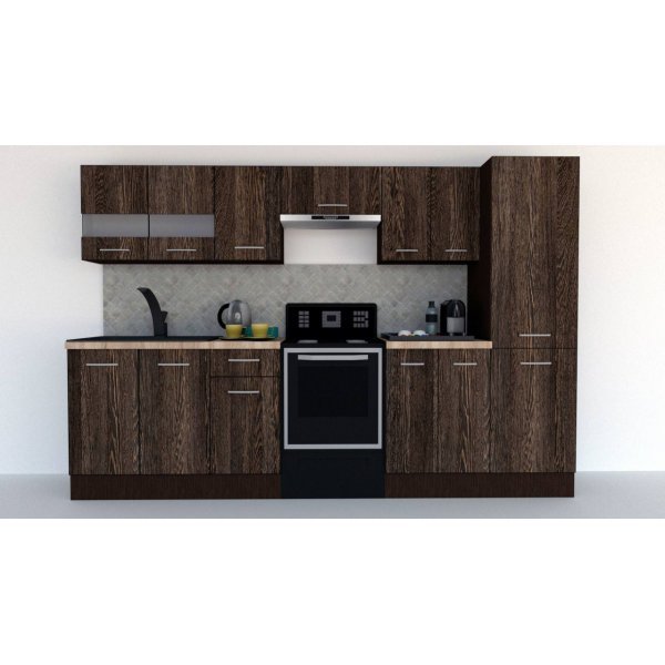 Bucatarie MARINA NEW 290 3B2 Wenge / Decor 7648
