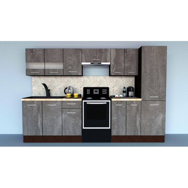 Bucatarie MARINA NEW 290 3B2 Wenge / Decor K352