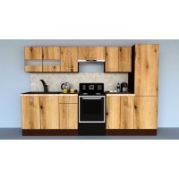 Bucatarie MARINA NEW 290 3B2 Wenge / Decor K365