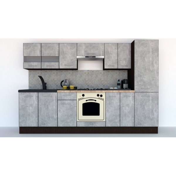 Bucatarie MARINA NEW 290 4A1 Wenge / Decor 4298