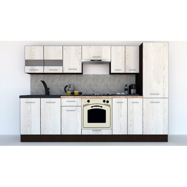 Bucatarie MARINA NEW 290 4A1 Wenge / Decor K010