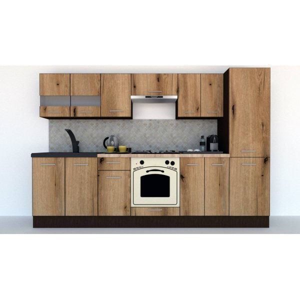 Bucatarie MARINA NEW 290 4A1 Wenge / Decor K365