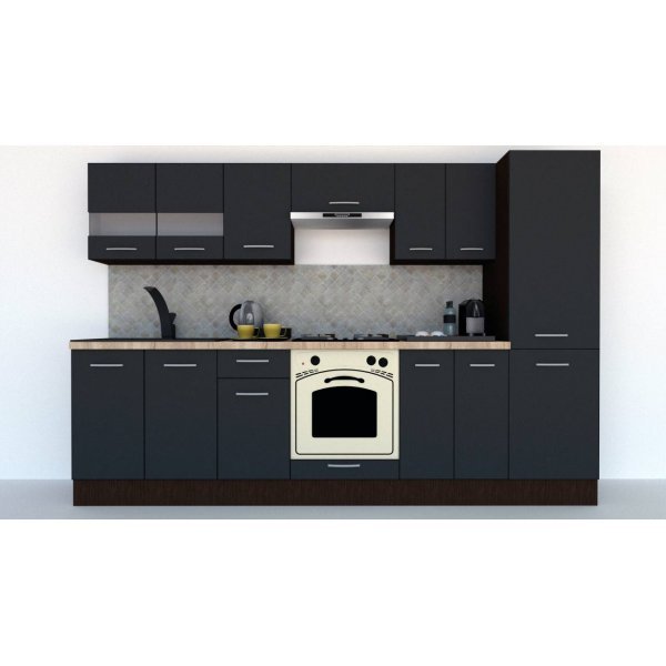 Bucatarie MARINA NEW 290 4B1 Wenge / Decor 0164