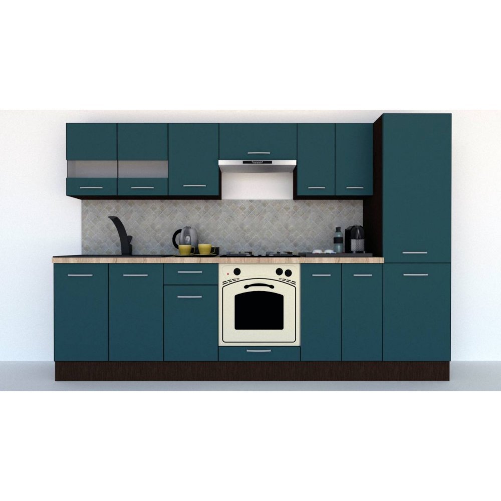 Bucatarie MARINA NEW 290 4B1 Wenge / Decor 0244