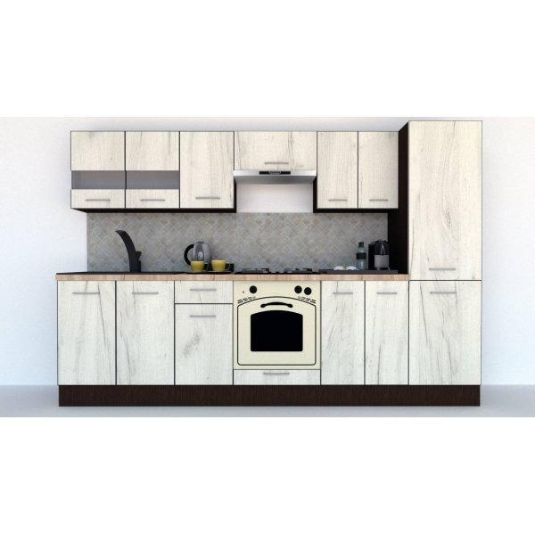 Bucatarie MARINA NEW 290 4B1 Wenge / Decor K001