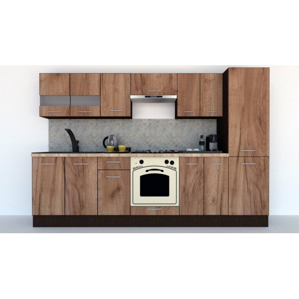 Bucatarie MARINA NEW 290 4B1 Wenge / Decor K004