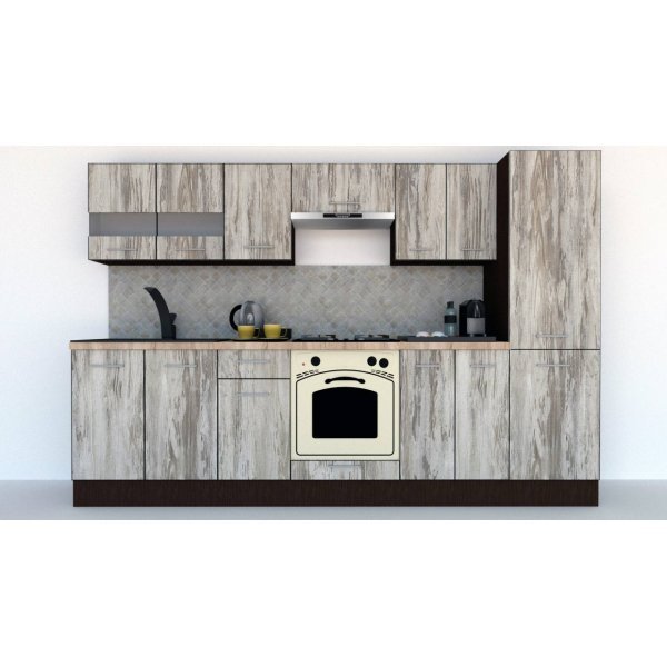 Bucatarie MARINA NEW 290 4B1 Wenge / Decor K084