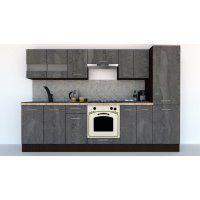 Bucatarie MARINA NEW 290 4B1 Wenge / Decor K352