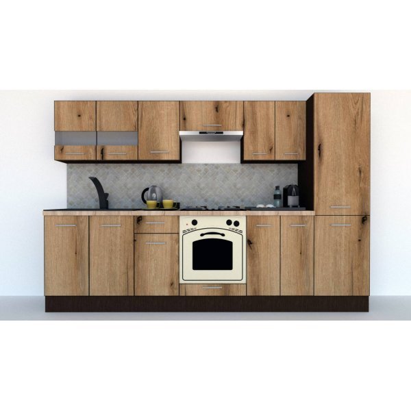 Bucatarie MARINA NEW 290 4B1 Wenge / Decor K365