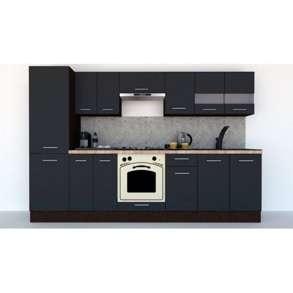 Bucatarie MARINA NEW 290 4B2 Wenge / Decor 0164